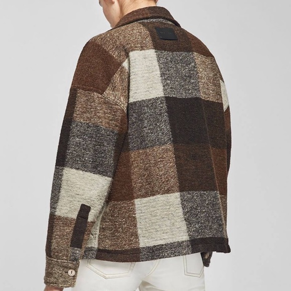 Anine Bing Bobbi Flannel Jacket 